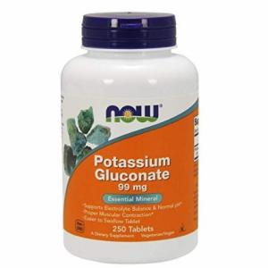 グルコン酸カリウム 99mg 250錠入り　NOW FOODS社製