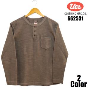 UES（ウエス） UES 60WH ダブルハニカムサーマル シャツ 長袖