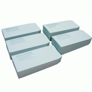 長3窓付き封筒 500枚 長3窓明封筒長形3号 給与 賞与/請求書 納品書用 人気色 セロ窓封筒/最安値