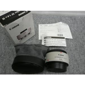 @【未使用品】 訳あり Canon キヤノン EXTENDER EF1.4×III 交換レンズ エクステンダー with Lens Case