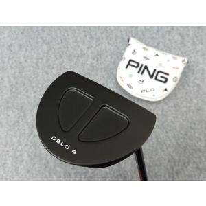 @【中古】 美品！ PING ピン 2023 PLD ミルドパター OSLO 4 オスロ4  マットブラック 34インチ｜easy-style2007