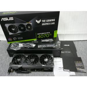 @【未使用品】 ASUS TUF Gaming GeForce RTX 4070 Ti 12GB GDDR6X ゲーミング グラフィックカード TUF-RTX4070TI-12G-GAMING｜easy-style2007