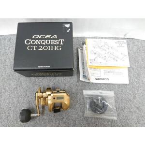 @【中古】 シマノ 18 オシアコンクエストCT 201HG ベイトリール 左ハンドル OCEA C...