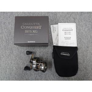 @【中古】 シマノ 23カルカッタコンクエストBFS XG ベイトリール LEFT CALCUTTA...