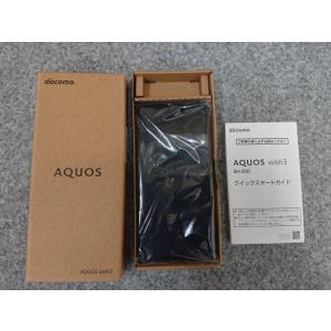 @【未使用品】 シャープ AQUOS wish3 SH-53D ブラック 64GB スマートフォン ...