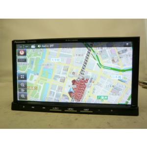@【中古】 パナソニック ストラーダ CN-HA01D メモリーナビ 地デジ/フルセグ/DVD/SD...