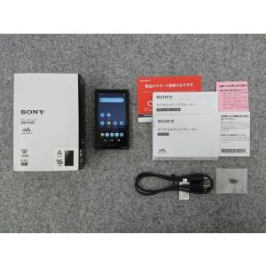 @【中古】 SONY ウォークマン NW-A105 (B) ブラック 16GB ソニー