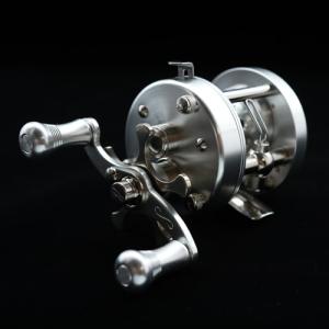 五十鈴工業 BC420SSSC VINTAGE SILVER 釣具 ベイトリール 右ハンドル