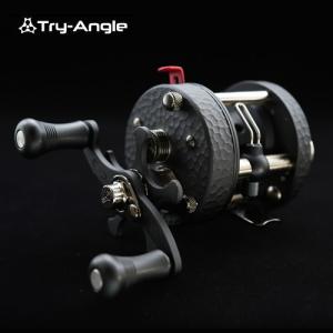 五十鈴工業 トライアングル BC420SSSCh-T3 DK BLACK 釣具 ベイトリール 右ハンドル TRY-ANGLE 10周年記念モデル