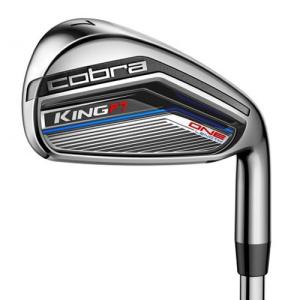 US仕様 コブラ KING F7 ONE LENGTH キングF7 ワンレングス #5-PW/GW 7本 アイアンセット 純正スチール ◆ デシャンボー