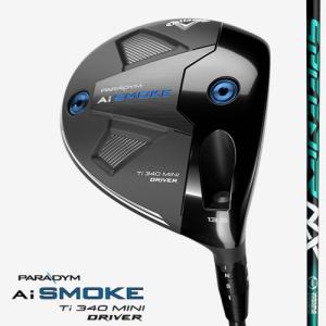 特注 日本仕様 キャロウェイ 2024 PARADYM Ai SMOKE Ti 340 MINI パラダイムAiスモーク ミニドライバー SPEEDER NX GREEN 50 カーボン｜easy-style2007