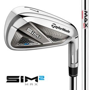 日本仕様 テーラーメイド SIM2 MAX シム2 マックス #6-PW 5本 アイアンセット KBS MAX MT85 JP スチール フレックス：S｜プロテクション