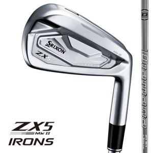 日本仕様 ダンロップ スリクソン ZX5 MKII マーク2 #5-PW 6本  アイアンセット 純正カーボン Diamana ZX-II for IRON