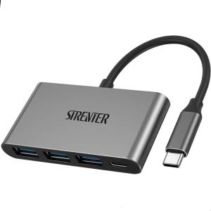 USB C ハブ 4-IN-1 USB Type C ハブ USB3.0ポート*3 PD急速充電 USB-C ポート MacBook Pro/MacBook Air 2020 iPad Pro 2020 ニンテンドースイッチ 等対応