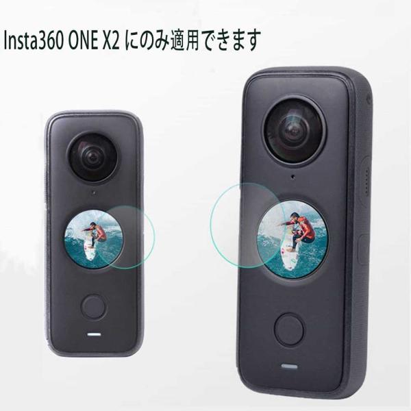 360度アクションカメラ ONEX2 Insta360 保護強化ガラスフィル液晶フィルム Insta...