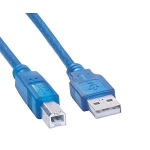 USB プリンター変換ケーブル 30cm 50cm スキャナー USB2.0対応 B-Type（オス）⇔A-Type（オス）