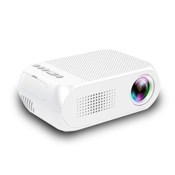 小型ミニLed投影機プロジェクター家庭用Min Projector、Led光源、軽便携帯式、ホームシ...