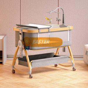 【2025最新モデル】ベビーベッド 添い寝可 折りたたみ可 ゆりかご 楽天市場】2025最新モデル 添い寝 ベビーベッド ミニ 持ち運び