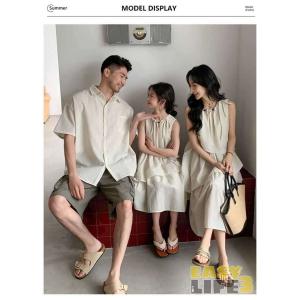 親子 ペアルック 親子服 リンクコーデ 親子コ...の詳細画像4