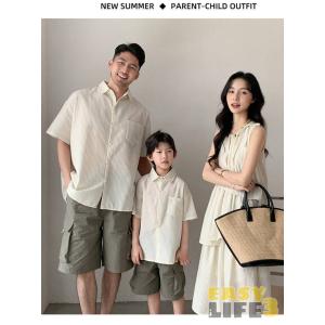 親子 ペアルック 親子服 リンクコーデ 親子コ...の詳細画像5