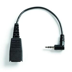Genetive、Jabra製ヘッドセット用、電話機ヘッドセット端子用QD