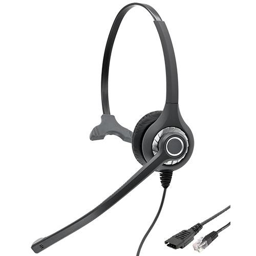 GENETIVE HD028NW 片耳 固定電話 ヘッドセット、コールセンター ヘッドセット、業務用...