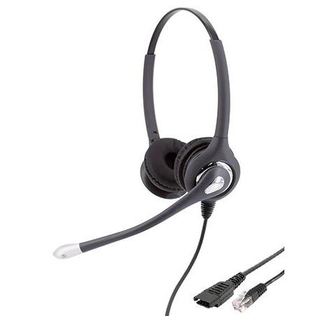 GENETIVE HD036NDW 両耳 固定電話 ヘッドセット、コールセンター ヘッドセット、業務...