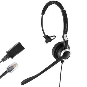 HK041N/P 電話用 ヘッドセット、コールセンター ヘッドセット、業務用ヘッドセット、NTT、NEC、パナソニック、サクサ ハンズフリー 固定電話 電話機 GENETIVE