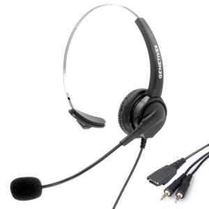 GENETIVE HY108N 一般電話ヘッドセット 片耳、国内正規品、固定電話