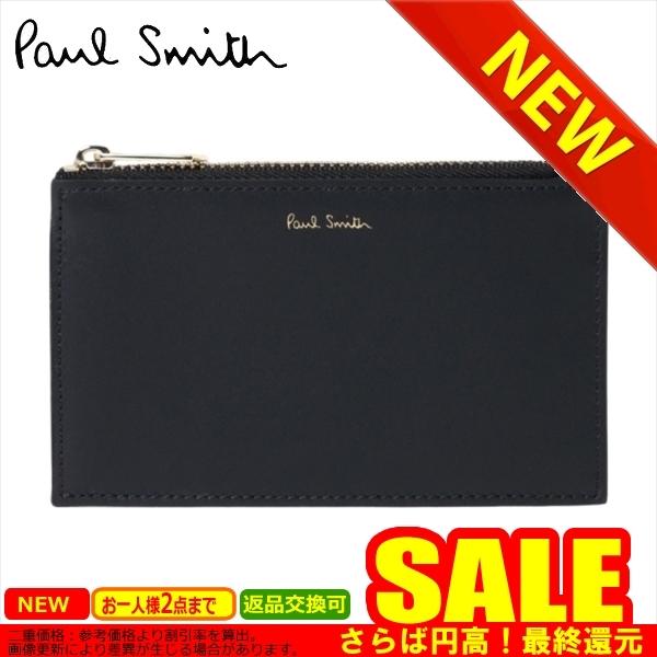 ポールスミス カードケース PAUL SMITH  M1A 6136 BMULTI 79-BLACK...
