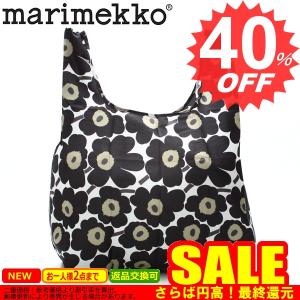 マリメッコ バッグ　トートバッグ MARIMEKKO SMARTBAGS 38695 MINI UNIKKO 30 WHITE/BLACK/OLIVE  POLYESTER　比較対照価格　4,104 円