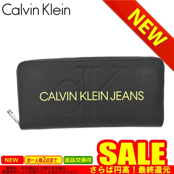 カルバンクライン 財布 長財布 CALVIN KLEIN  K60K608397 SCULPTED ...