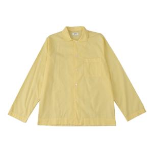 テクラ  TEKLA  SWT-LEM LONG SLEEVE SHIRTS  LEMONADE   100％オーガニックコットン サイズ：M  比較対照価格25,300 円｜easywarp