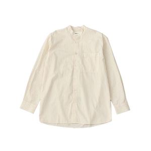 テクラ  TEKLA  SWT-WHS SLEEPING SHIRT  WHEAT STRIPES   サイズ：S  比較対照価格30,800 円｜easywarp