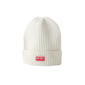 ケンゾー 帽子 KENZO  FD68BU180KWA BEANIE 2 OFF WHITE  99％コットン 1%ポリウレタン サイズ：内周48  比較対照価格20,900 円｜easywarp