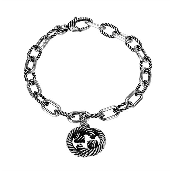 グッチ ブレスレット GUCCI  607158-J8400  0811 メンズ SILVER   ...
