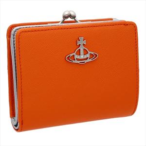 ヴィヴィアンウエストウッド 財布 二つ折り財布 VIVIENNE WESTWOOD 51010020 レディース VW 51010020-SAFFIANO/ORANGE/F401  BLK    比較対照価格61,600 円｜easywarp