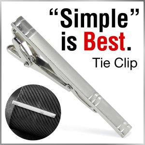 ネクタイピン タイピン タイバー シンプル 40代 20代 50代 シルバー おしゃれ