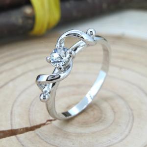 リング ハート クリスタル ジュエリー アクセサリー 指輪 9号 11号 13