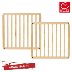 折りたたみ木製ベビーサークル123 8枚セット(1セット)【日本育児】 折りたたみ 木製ベビーサークル123(ホワイトウォッシュ) ( 8枚