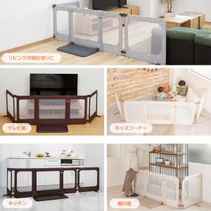 ベビーゲート ベビーフェンス パーテーション ...の詳細画像4