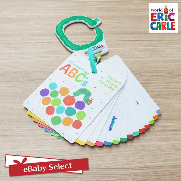 はらぺこあおむし ベビートイ エリックカール ABCフラッシュカード 日本育児