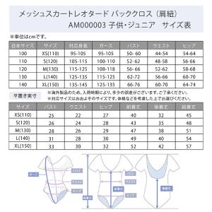 バレエ レオタード 子ども スカート付き メッ...の詳細画像4