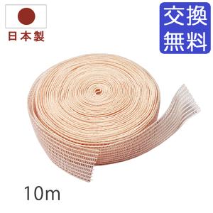 バレエ用品 日本製 トウシューズ用 メッシュゴム 10m (幅2.5cm) ピンク トゥシューズ ポワント シャーリングゴム クリアゴム テープ