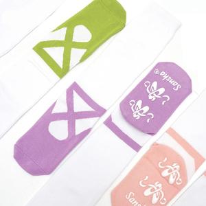 ★わさびグリーン40%off★バレエ ソックス...の詳細画像1
