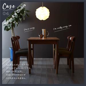 ダイニング家具 カフェスタイル ビンテージ 値引き ヴィンテージ Mumford ダイニングテーブル W68 ブラウン マムフォード