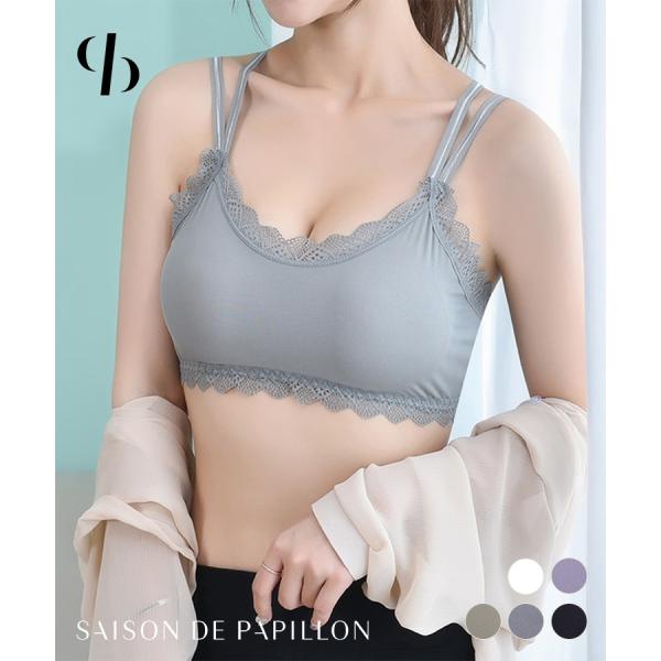 ブラトップ レディース アンダーウエア 下着 ブラ キャミタイプ ストレッチ 伸縮性 取り外し可能パ...