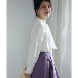 ブラウス 秋 冬 秋冬 春 レディース 長袖 ...の詳細画像5