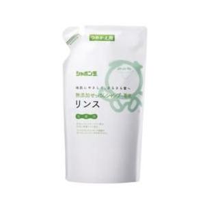 シャボン玉石けん 無添加 せっけんシャンプー専用リンス 詰替用 420ml×2個セット