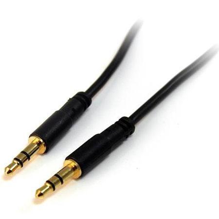 StarTech(スターテック) MU15MMS ブラック スリム3.5mmテレオミニプラグオーディ...